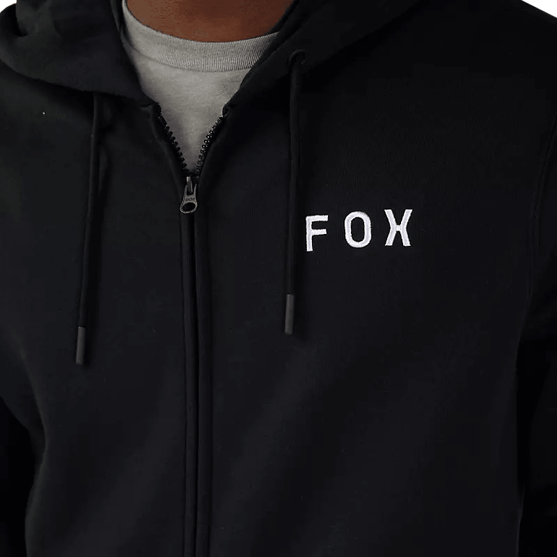 FOX RACING FLORA FLEECE ZIP [BLK] - ZIP HOODIE - synikclothing.com