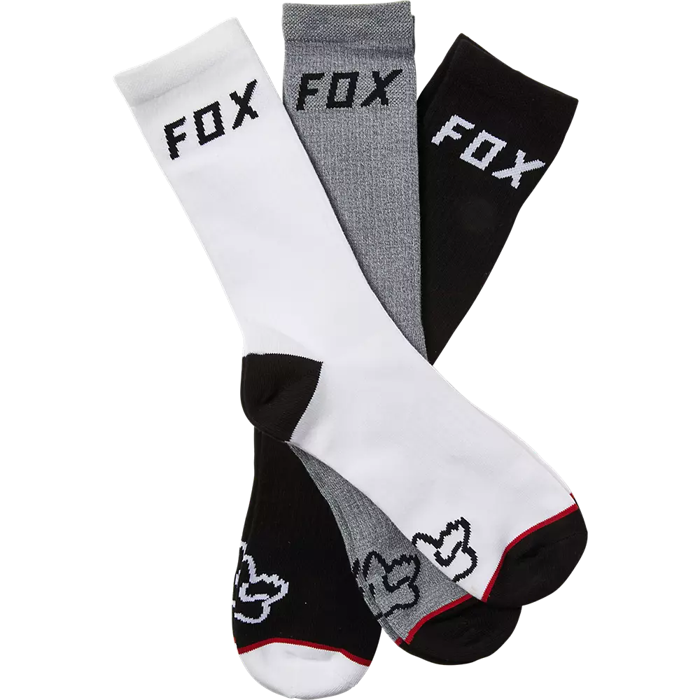 FOX-RACING-FOX-CREW-SOCK-3-PACK - SOCK - Synik Clothing - synikclothing.com