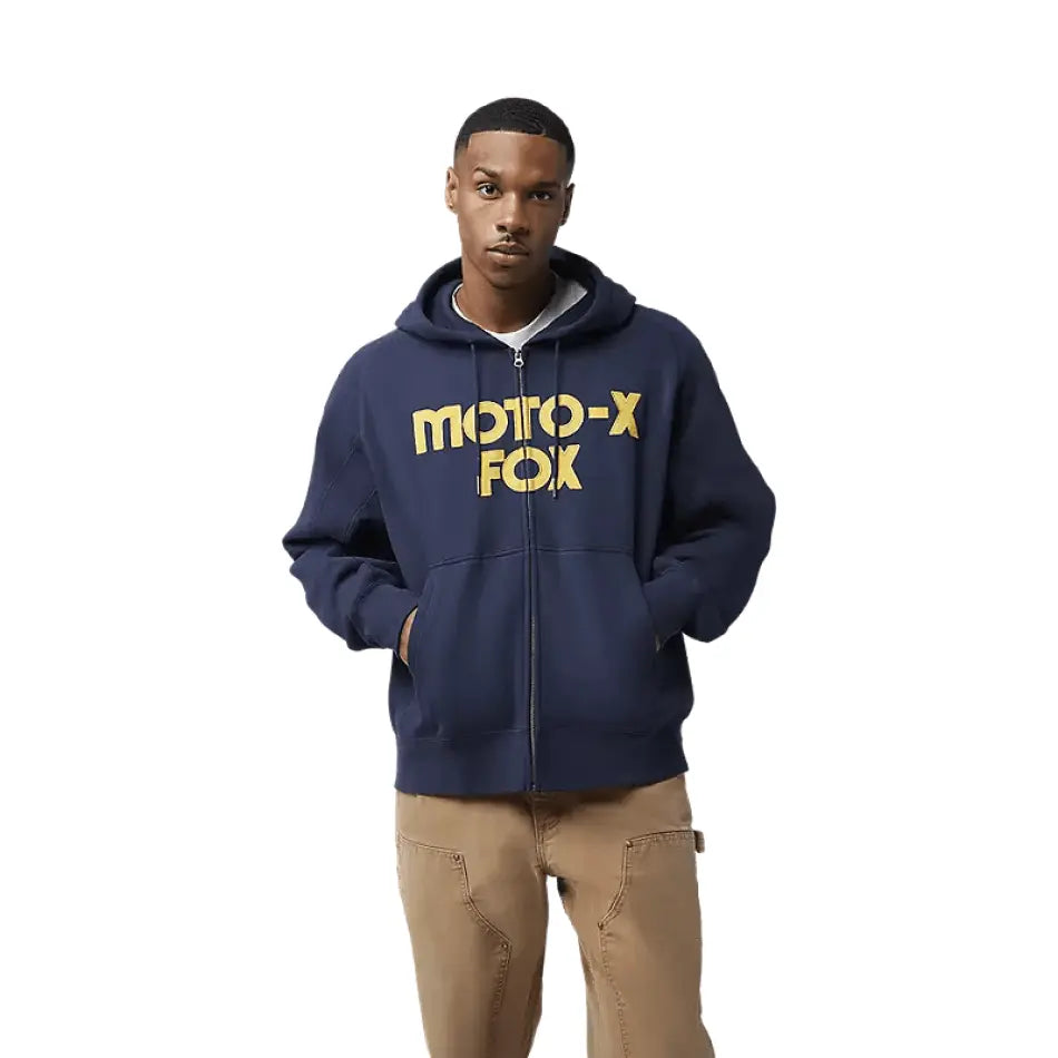 FOX RACING MOTO-X OVERSIZED ZIP HOODIE - ZIP HOODIE - synikclothing.com