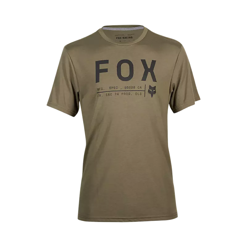 FOX RACING NON STOP SS TECH TEE [OLV GRN] - T-SHIRT - Synik Clothing - synikclothing.com