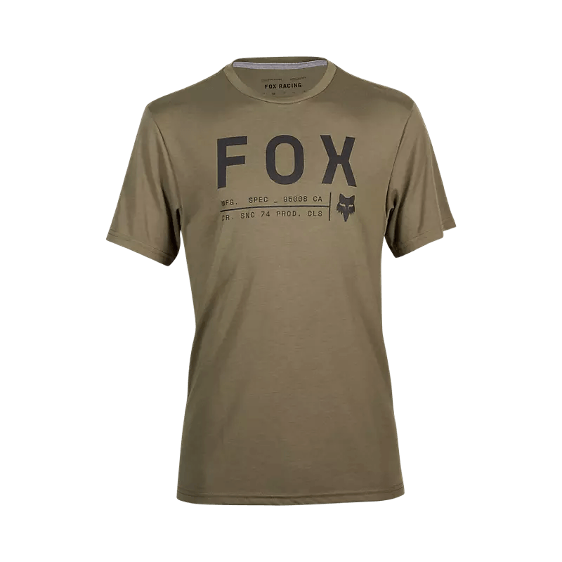 FOX RACING NON STOP SS TECH TEE [OLV GRN] - T-SHIRT - synikclothing.com