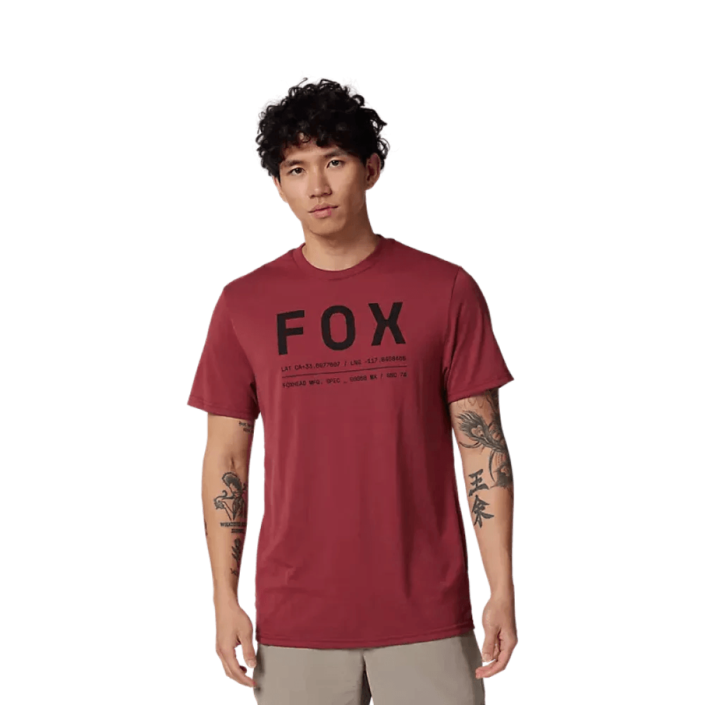 FOX RACING NON STOP SS TECH TEE [SCAR] - T-SHIRT - synikclothing.com