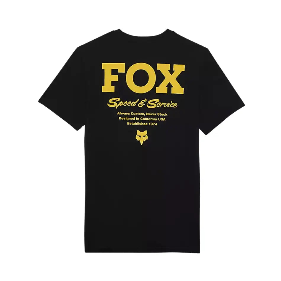 FOX RACING SPEED AND SERVICE S/S PREM TEE - T-SHIRT - synikclothing.com