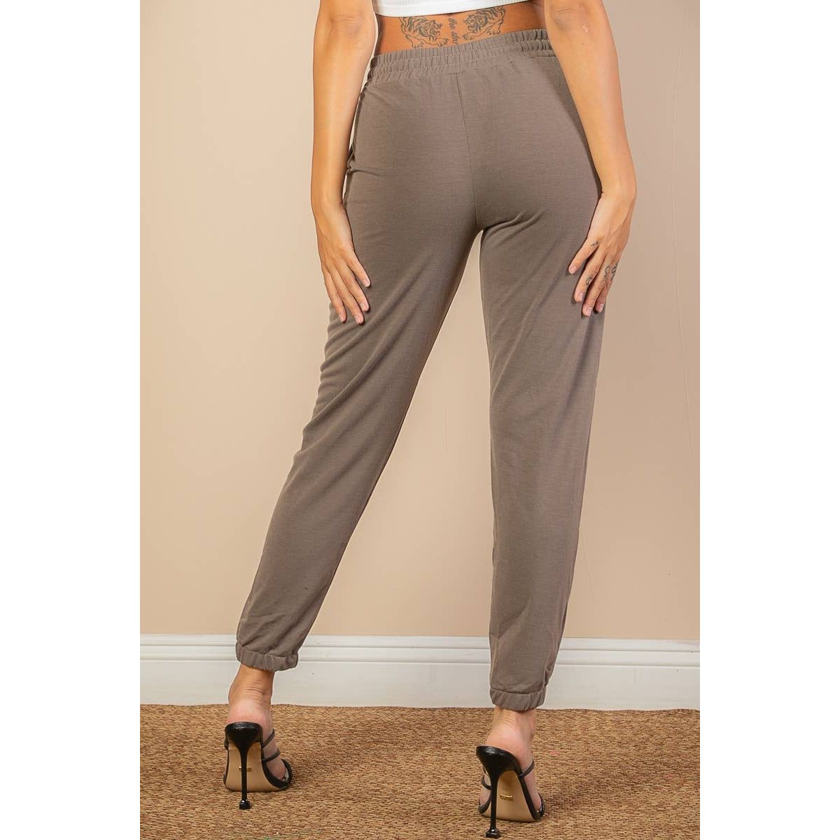 FRENCH-TERRY-JOGGER-PANTS-TAUPE - - Synik Clothing - synikclothing.com