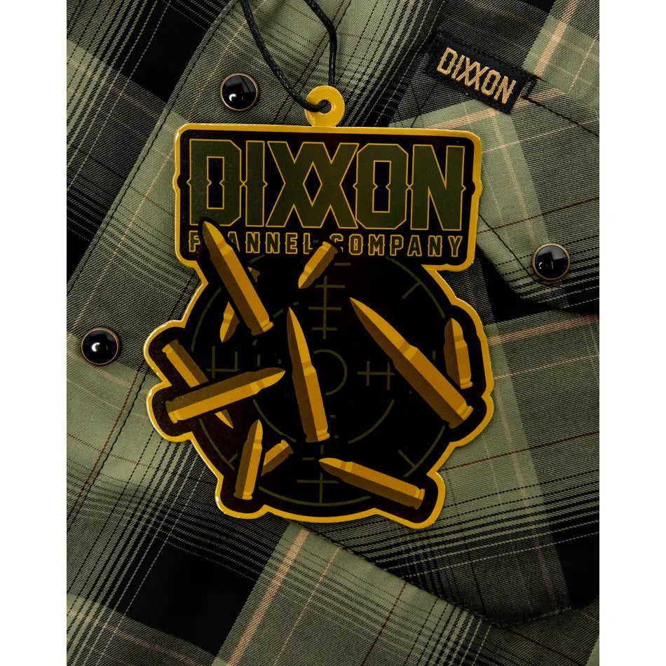 DIXXON FLANNEL FULL METAL JACKET SS BAMBOO - BAMBOO - synikclothing.com