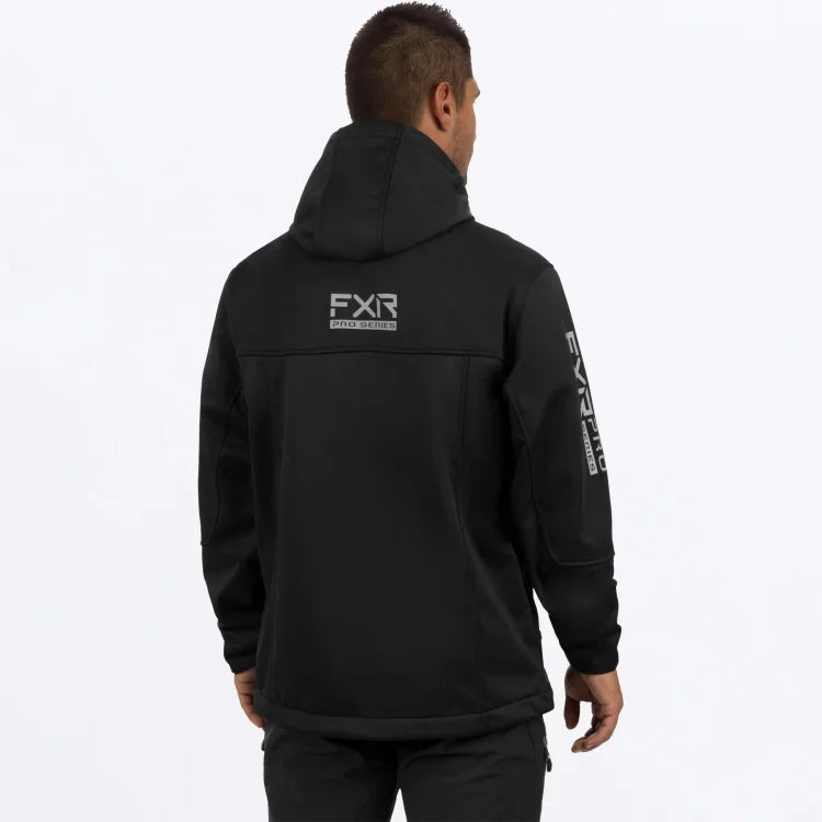 FXR-RACING-23/24-MEN-PRO-SOFTSHELL-JACKET-BLACK - JACKET - synikclothing.com