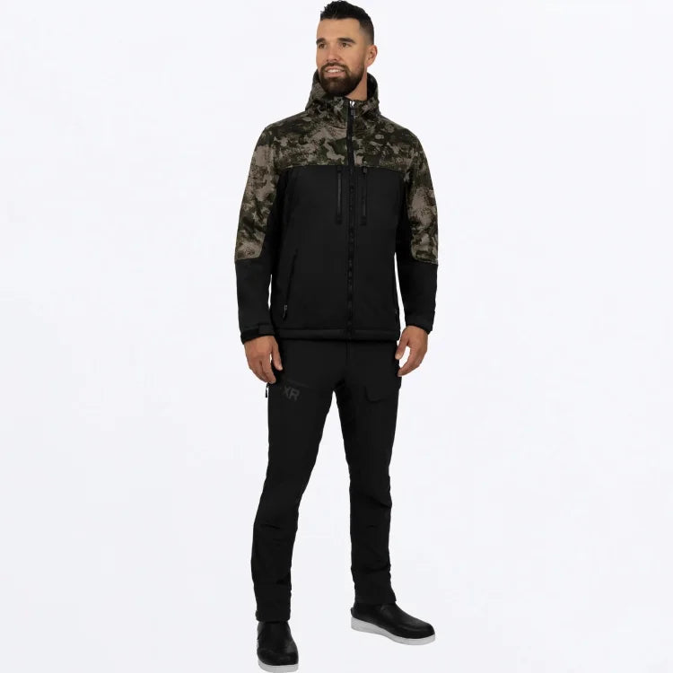 FXR-RACING-23/24-MEN-PRO-SOFTSHELL-JACKET-BLACK/CAMO - JACKET - synikclothing.com