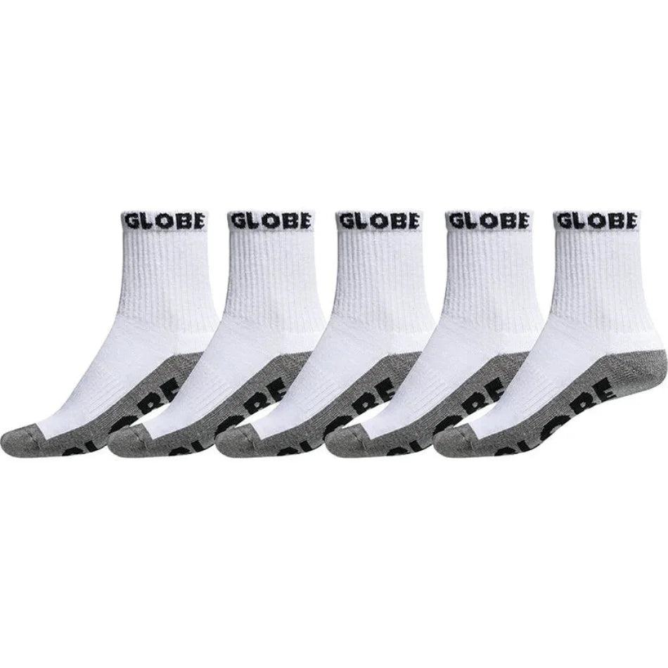 GLOBE-BRAND-QUARTER-SOCKS-5-PACK - SOCK - synikclothing.com