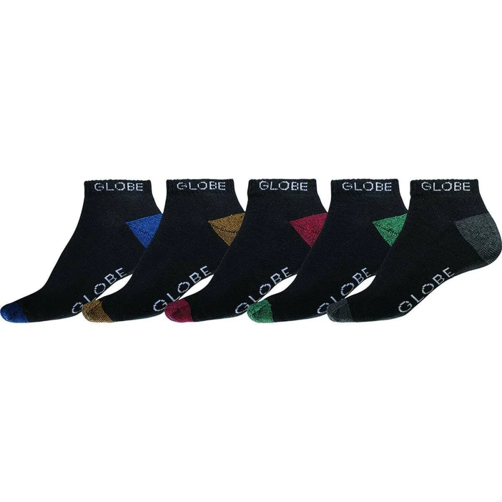 GLOBE-INGLES-ANKLE-SOCK-5-PACK - SOCK - synikclothing.com