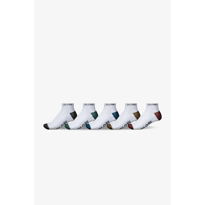 GLOBE-INGLES-ANKLE-SOCK-5-PACK - SOCK - synikclothing.com