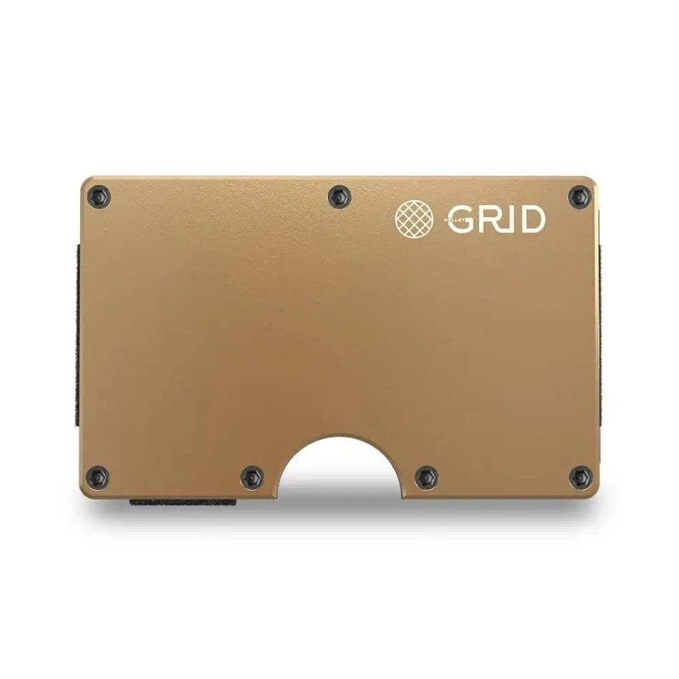 GRID Wallet - Grid Wallet // Gold Aluminum - WALLET - synikclothing.com