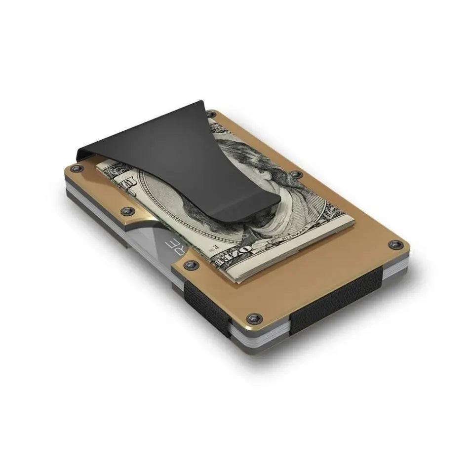 GRID Wallet - Grid Wallet // Gold Aluminum - WALLET - synikclothing.com