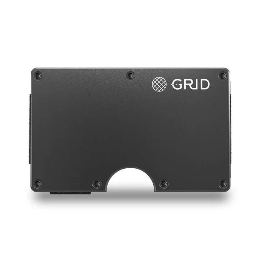 GRID Wallet - Grid Wallet // Gunmetal Aluminum - - Synik Clothing - synikclothing.com
