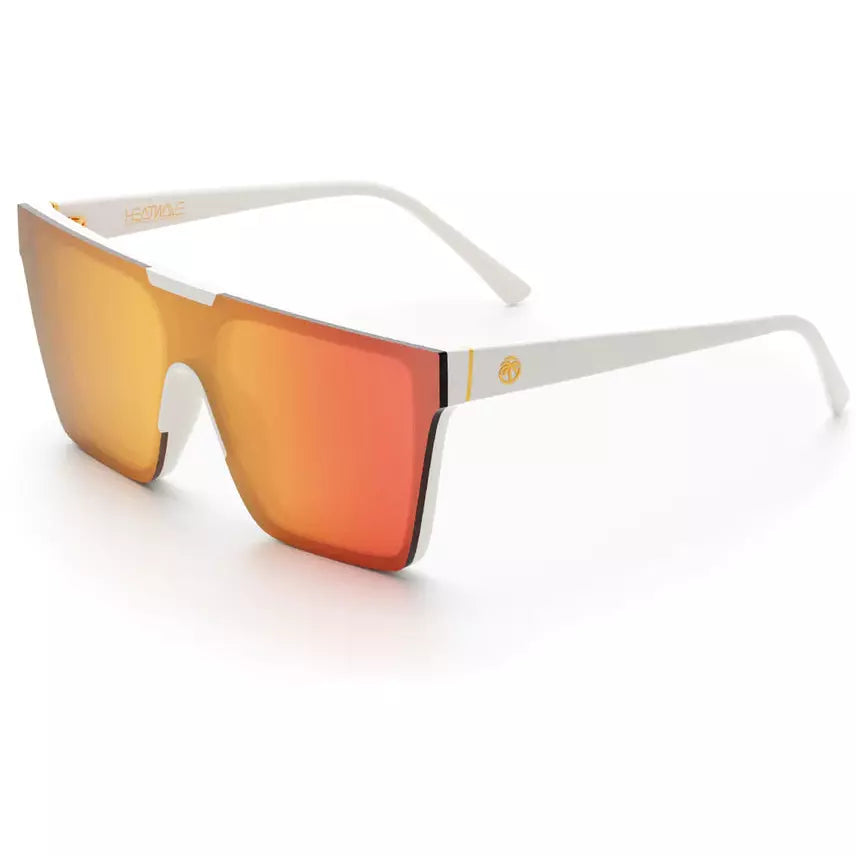 HEATWAVE VISUAL CLARITY WHITE SUNGLASSES - SUNGLASS - synikclothing.com