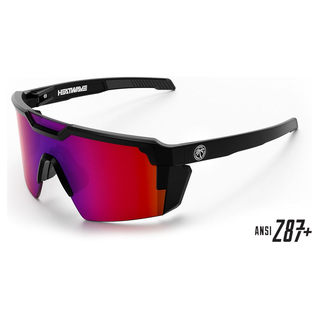 Heat Wave Visual Lazer Face Safety Sunglasses, Z87 Compliant, Scribble