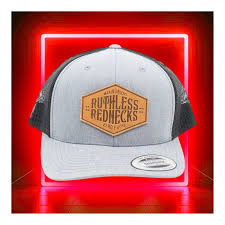 RUTHLESS REDNECKS HOSTILE PATCH CURVED BRIM SNAPBACK