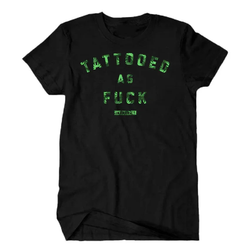 INK-ADDICT-420-TATTOOED-AS-FUCK-TEE - T-SHIRT - synikclothing.com