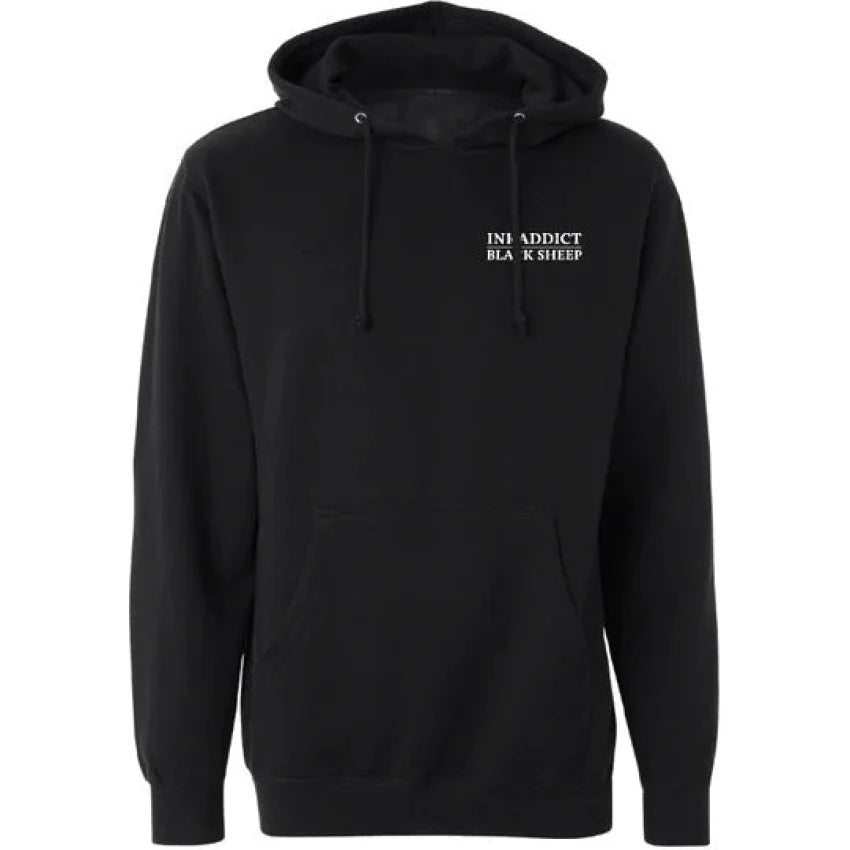 INK-ADDICT-BLACK-SHEEP-MEN'S-HOODIE - PULLOVER HOODIE - synikclothing.com