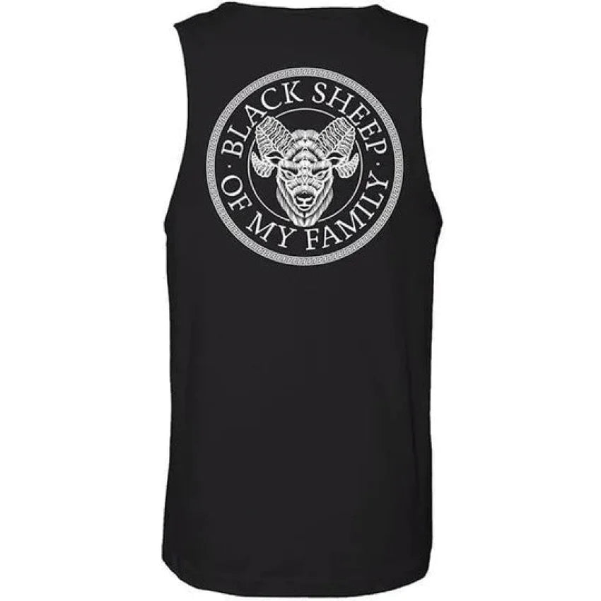 INK-ADDICT-BLACK-SHEEP-MEN'S-TANK - TANK TOP - synikclothing.com