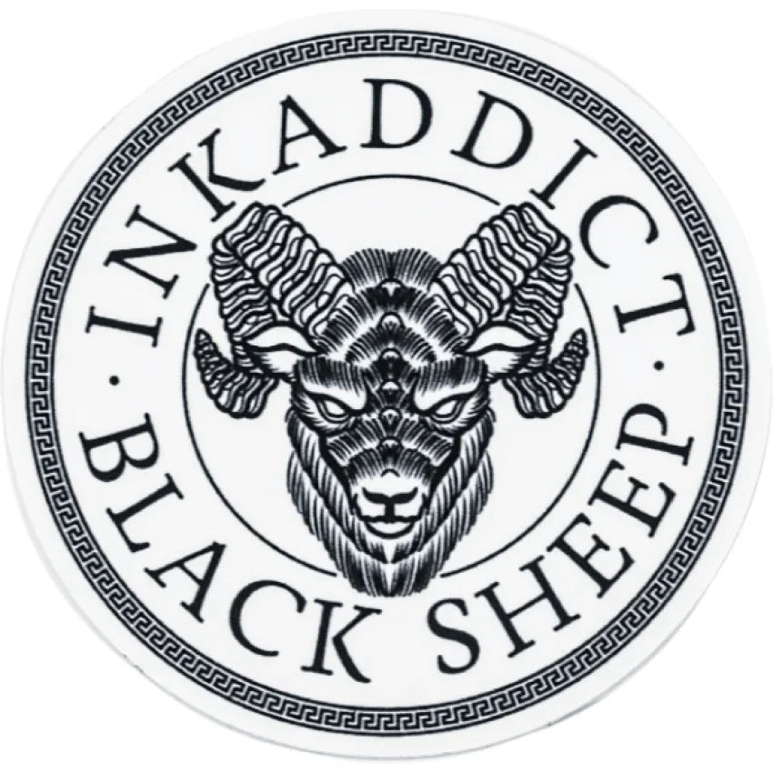 INK-ADDICT-BLACK-SHEEP-STICKER - STICKER - synikclothing.com