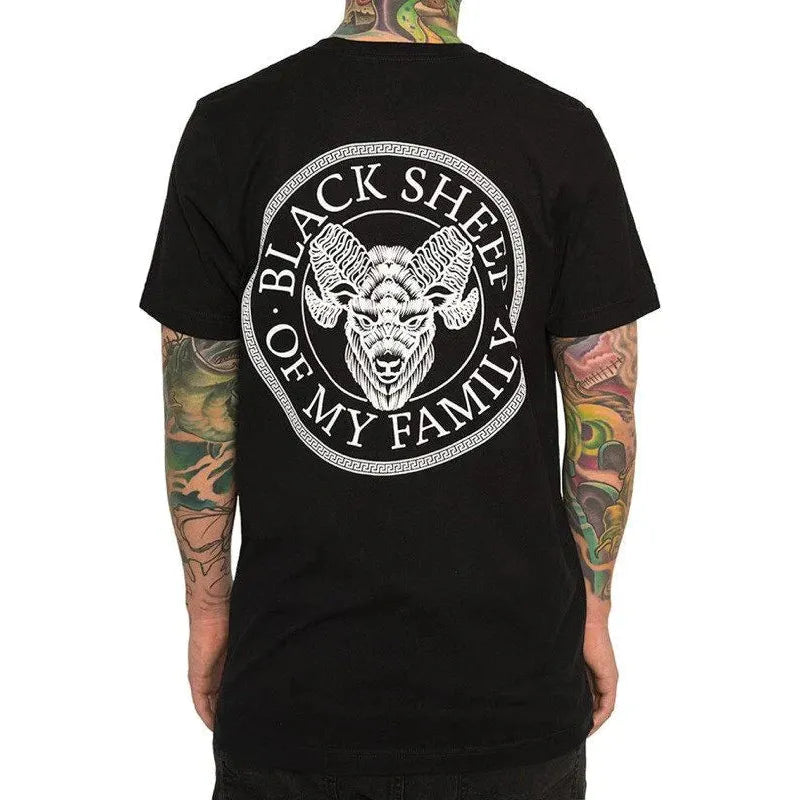 INK-ADDICT-BLACK-SHEEP-TEE - T-SHIRT - Synik Clothing - synikclothing.com