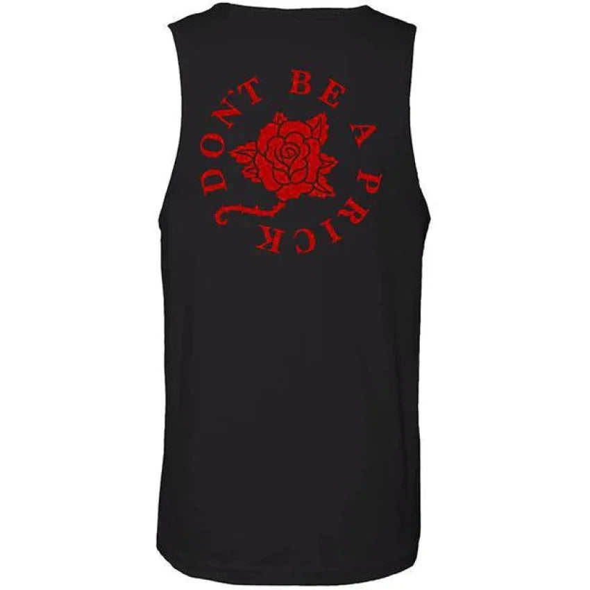 INK-ADDICT-DON'T-BE-A-PRICK-MEN'S-TANK - TANK TOP - Synik Clothing - synikclothing.com