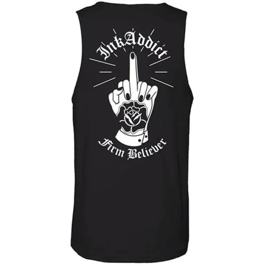 INK-ADDICT-FIRM-BELIEVER-MEN'S-TANK - TANK TOP - synikclothing.com