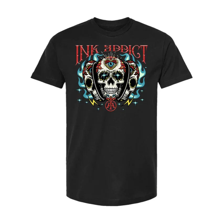 INK-ADDICT-SKULL-CANDY-TEE - T-SHIRT - synikclothing.com