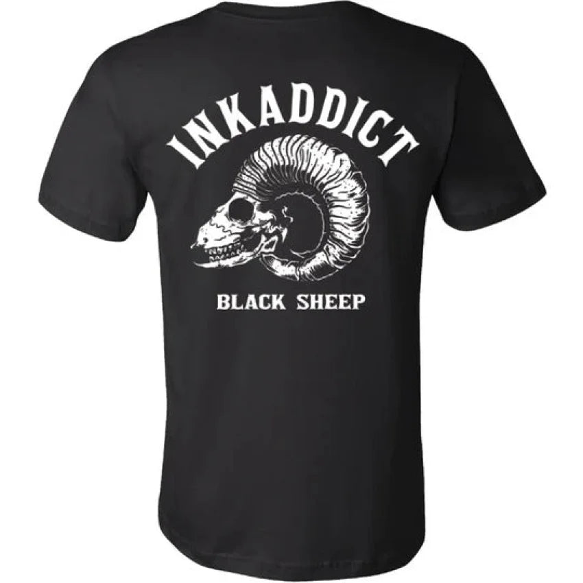 INK-ADDICT-THROWBACK-BLACK-SHEEP-TEE - T-SHIRT - synikclothing.com