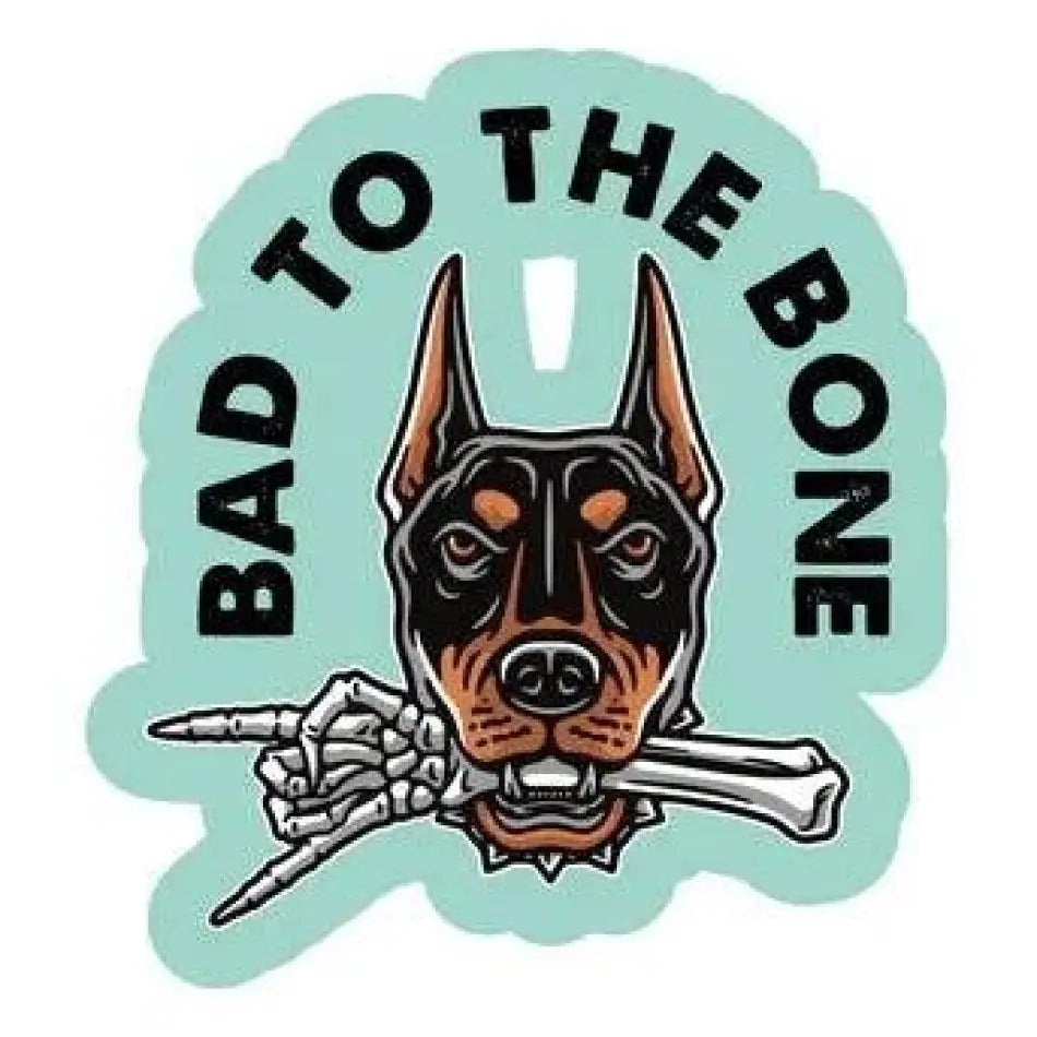 LAST CALL CO. Bad to the Bone Sticker - STICKER - synikclothing.com