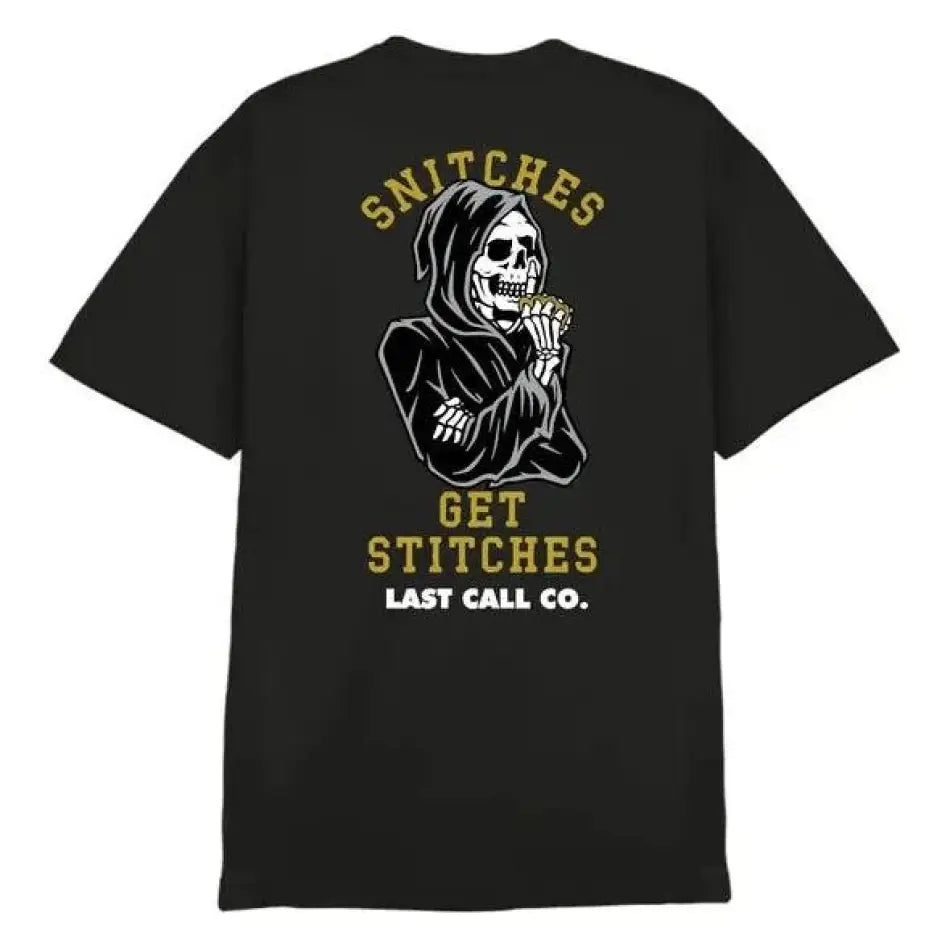 Last Call Co. CLASSIC Snitches Short Sleeve T-shirt - T-SHIRT - synikclothing.com