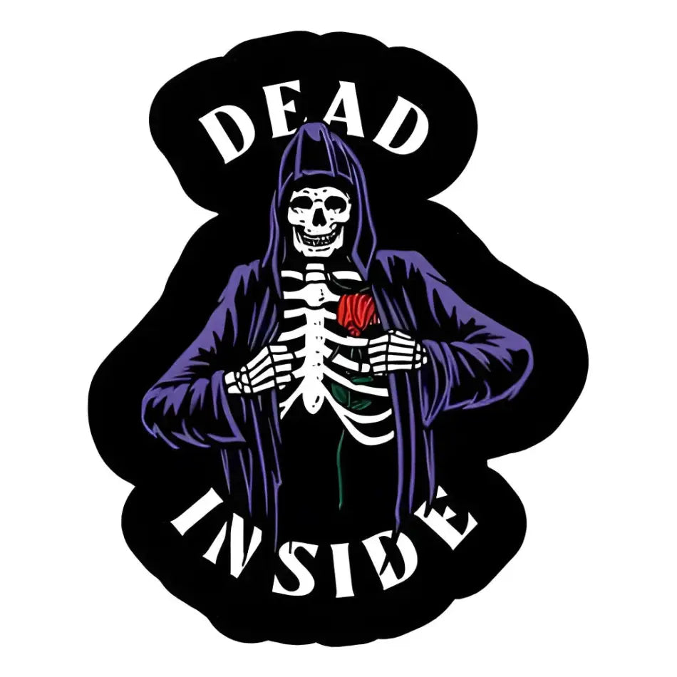 LAST CALL CO. Dead Inside Sticker - T-SHIRT - synikclothing.com