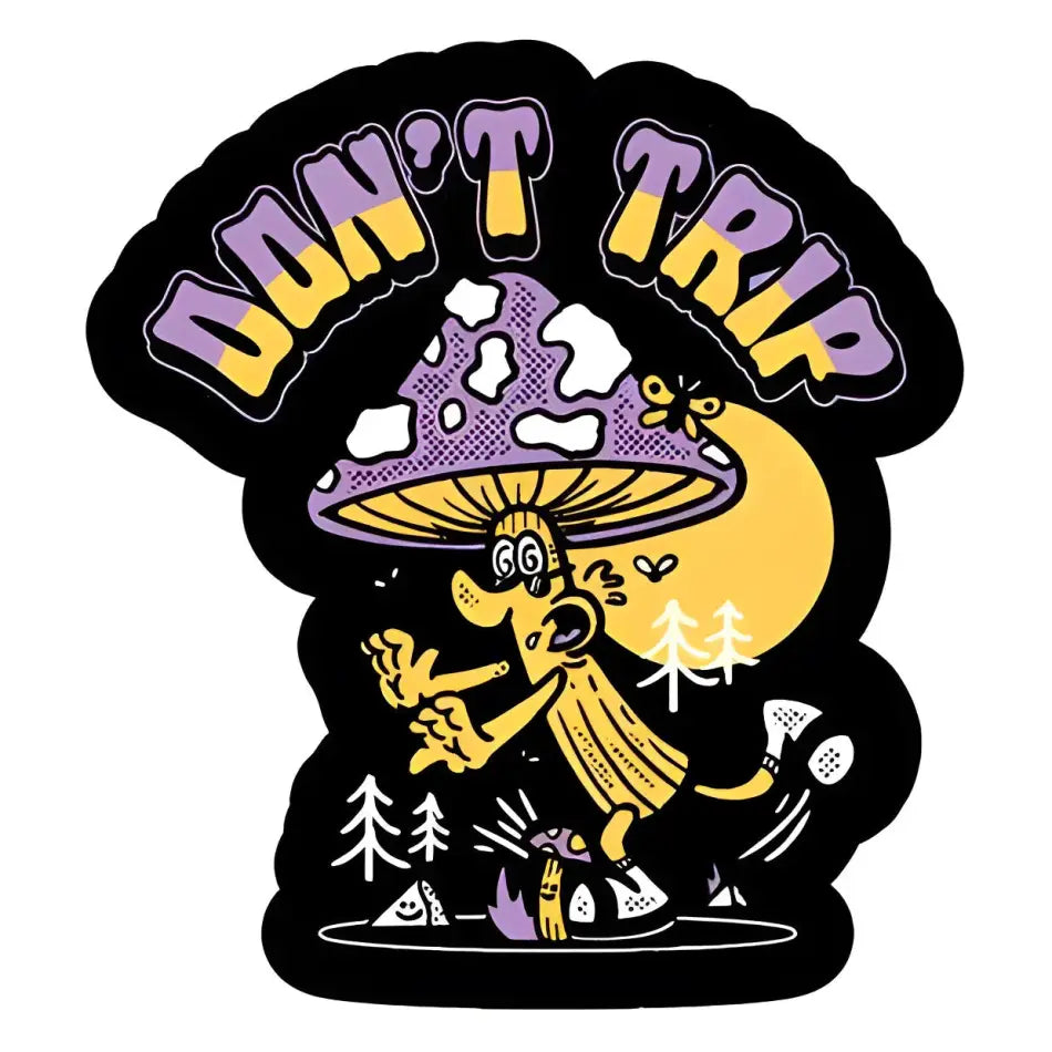 LAST CALL CO. Don't Trip Sticker - T-SHIRT - synikclothing.com