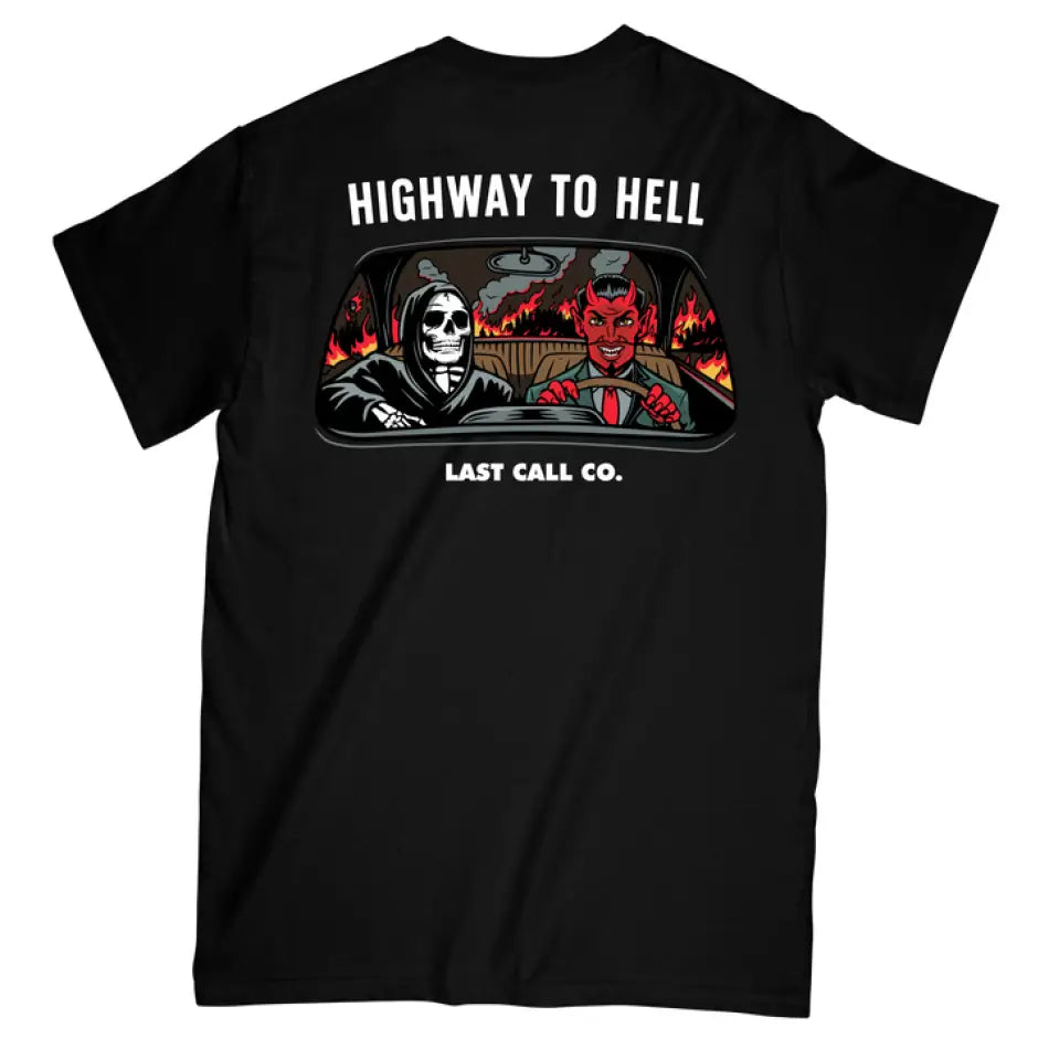 Last Call Co. HIGHWAY T-SHIRT - T-SHIRT - synikclothing.com