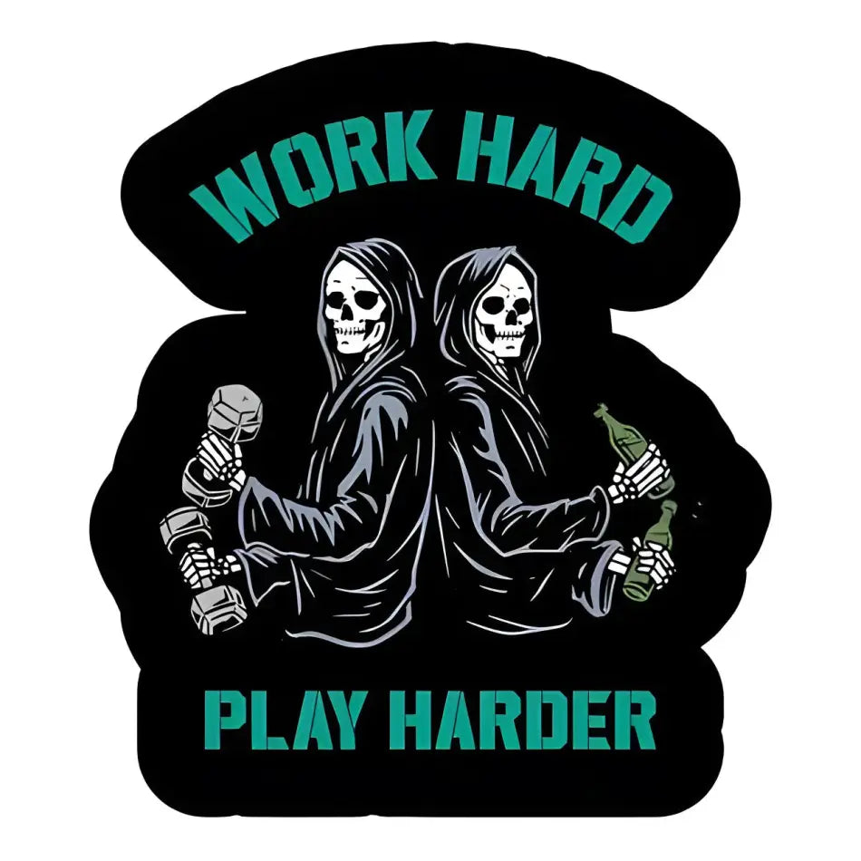 LAST CALL CO. Play Harder Sticker - STICKER - synikclothing.com