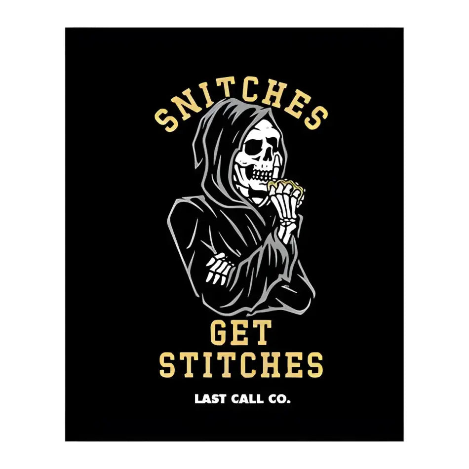 LAST CALL CO. Snitches Sticker - STICKER - synikclothing.com