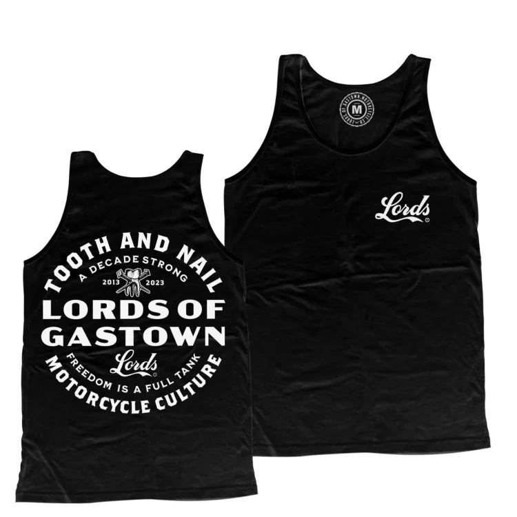 LORDS-OF-GASTOWN-TOOTH-&-NAIL-TANK - TANKTOP - Synik Clothing - synikclothing.com