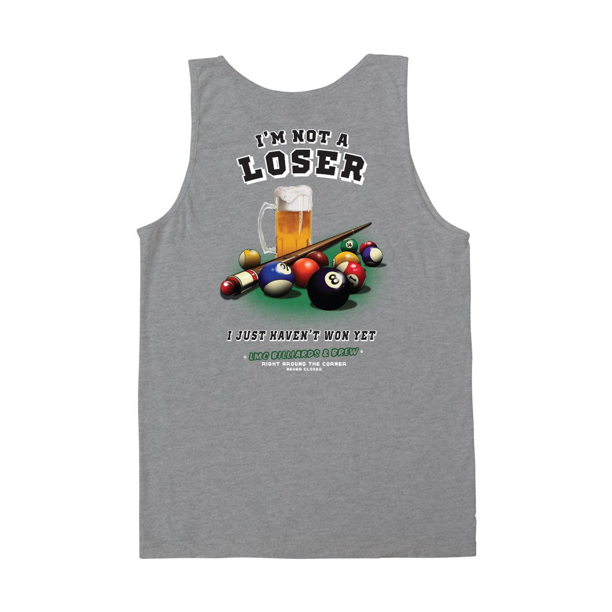 LOSER MACHINE BILLIARDS TANK - T-SHIRT - synikclothing.com