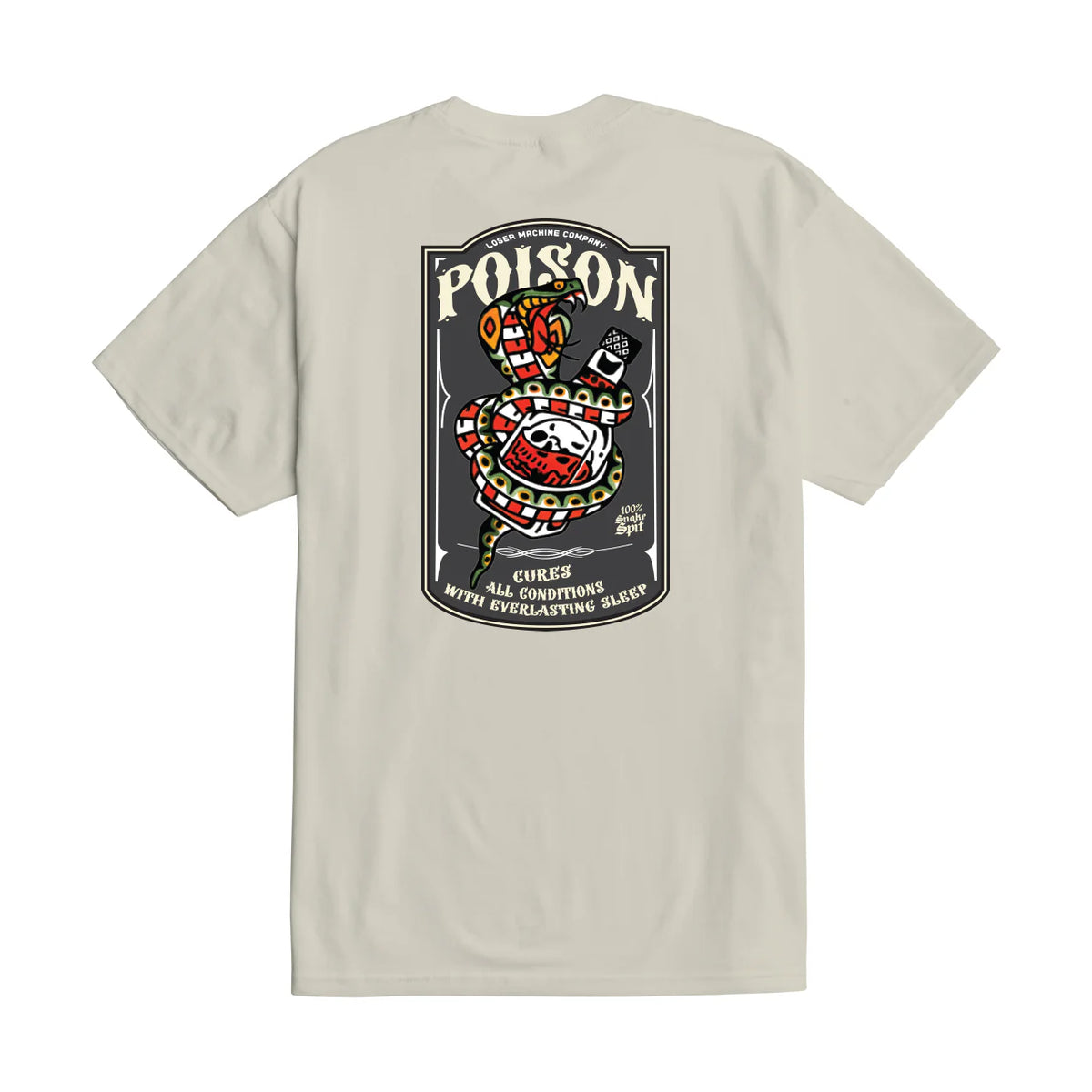 LOSER MACHNE POISON BOTTLE TEE - T-SHIRT - Synik Clothing - synikclothing.com