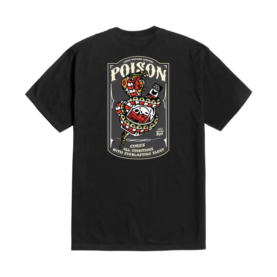 LOSER MACHNE POISON BOTTLE TEE - T-SHIRT - synikclothing.com