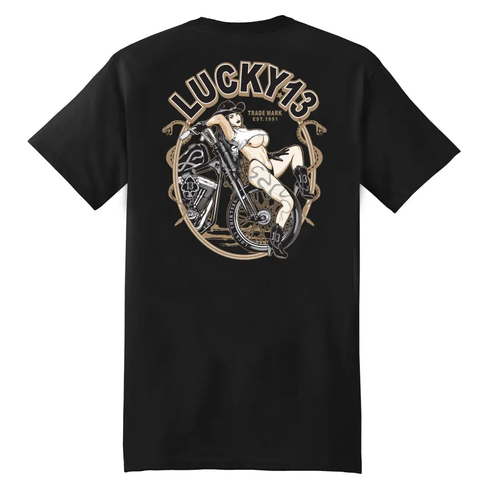 Lucky 13 DIAMOND BACK classic fit short sleeve t-shirt - T-SHIRT - synikclothing.com