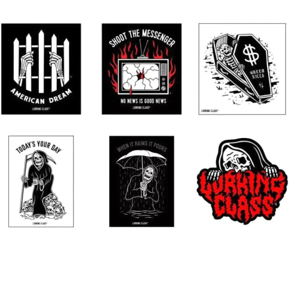 LURKING-CLASS-BY-SKETCHY-TANK-AMERICAN-DREAM-STICKER-PACK - STICKER - Synik Clothing - synikclothing.com