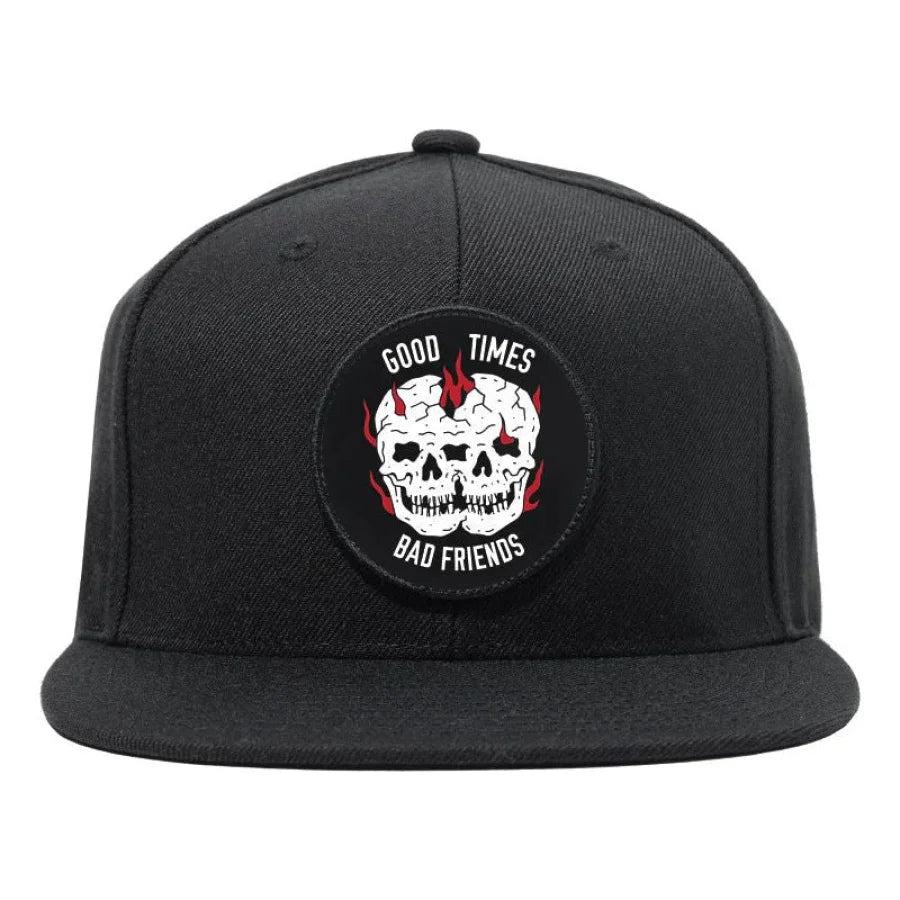 LURKING-CLASS-BY-SKETCHY-TANK-BAD-FRIENDS-SKULLS-SNAPBACK-HAT - HAT - synikclothing.com