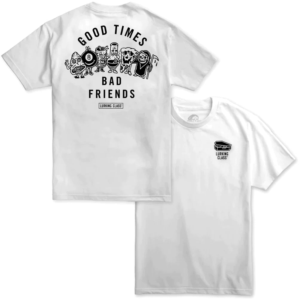 LURKING-CLASS-BY-SKETCHY-TANK-Bad-Friends-Tee - T-SHIRT - Synik Clothing - synikclothing.com