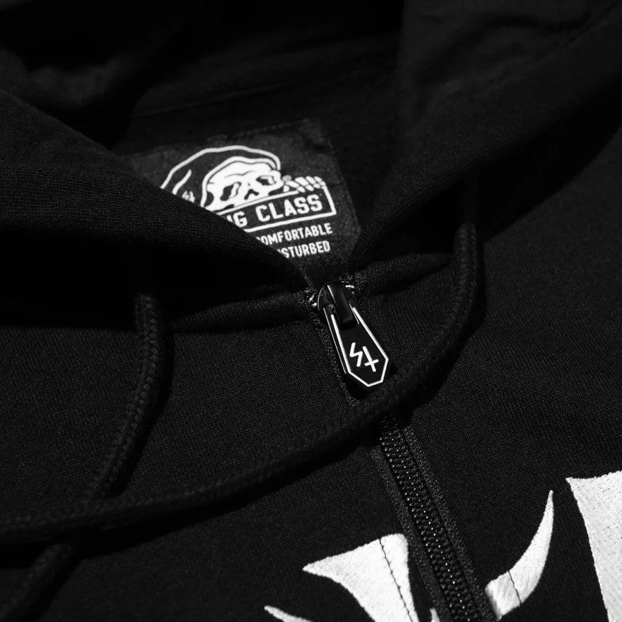 LURKING-CLASS-BY-SKETCHY-TANK-BONEHEAD-ZIP-UP-HOODIE - ZIP HOODIE - synikclothing.com