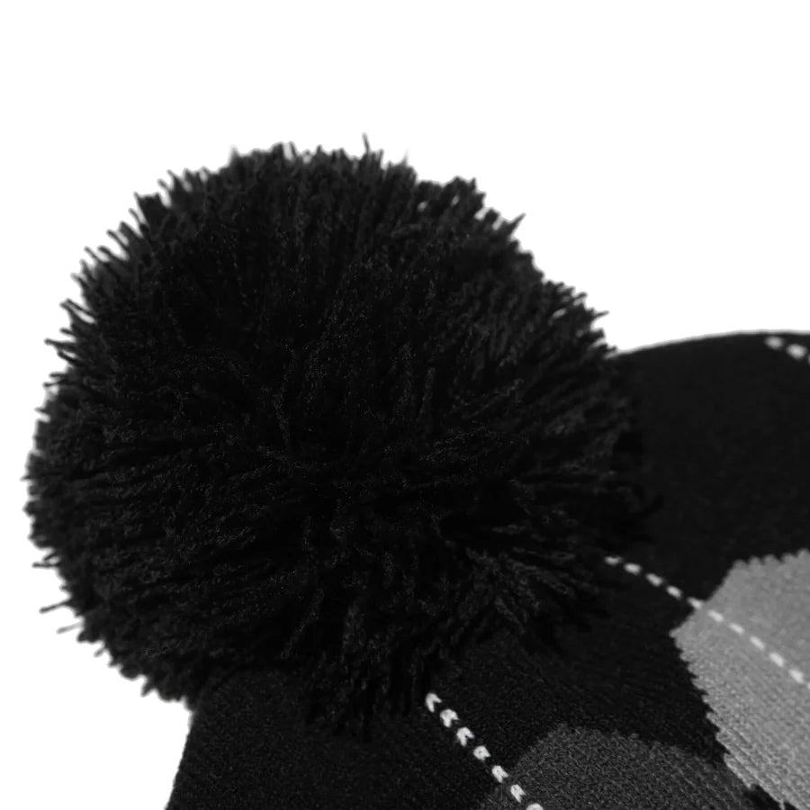 LURKING-CLASS-BY-SKETCHY-TANK-COFFIN-ARGYLE-POM-BEANIE - BEANIE - synikclothing.com