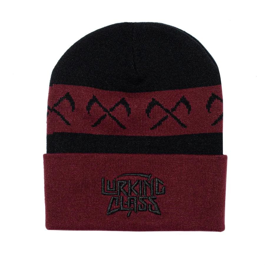 LURKING-CLASS-BY-SKETCHY-TANK-CROSSED-BEANIE - BEANIE - synikclothing.com