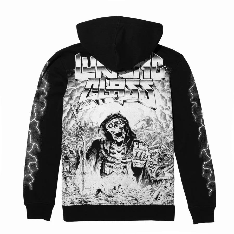 LURKING-CLASS-BY-SKETCHY-TANK-CYBORG-HOODIE - PULLOVER HOODIE - synikclothing.com