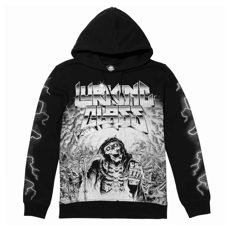 LURKING-CLASS-BY-SKETCHY-TANK-CYBORG-HOODIE - PULLOVER HOODIE - synikclothing.com