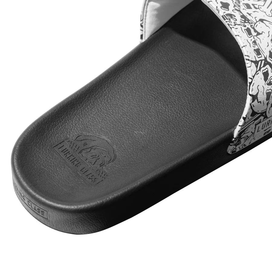 LURKING-CLASS-BY-SKETCHY-TANK-SKULLS-SLIDES - SANDAL - synikclothing.com